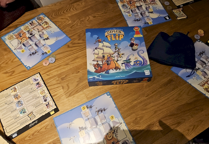 Brettspiel Captain Flip